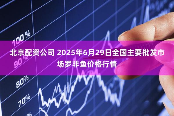 北京配资公司 2025年6月29日全国主要批发市场罗非鱼价格行情